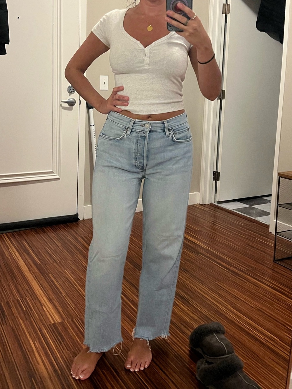 Redone Comfort Stretch / Stove Pipe Jean